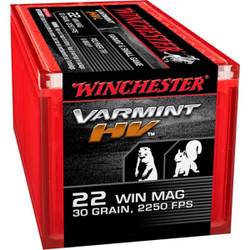 Winchester 22 WMR 30 Grain V-Max 50 Rd